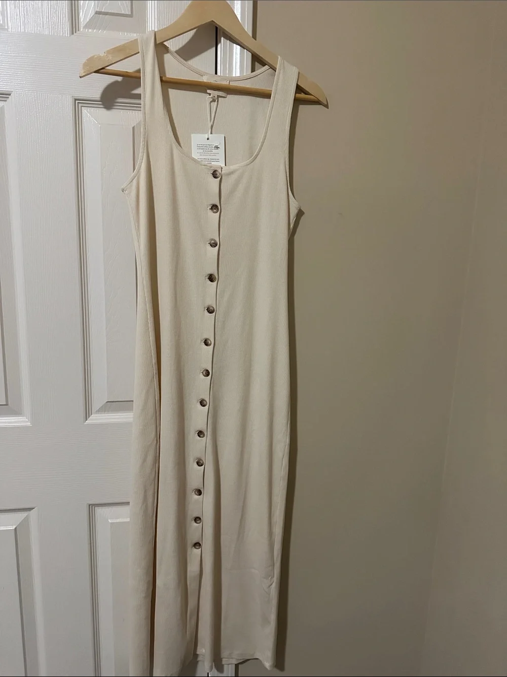 Sezane Fabiola Cream Size M - Picture 2 of 5